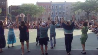 PS 10 Morning Drop-off Flash Mob, 2016