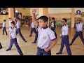 Karate activity in sant sri asharamji gurukul chhindwara mp