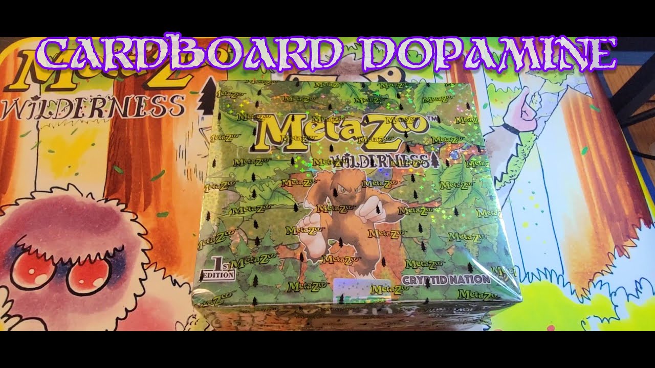 Cardboard Dopamine Metazoo Wilderness Booster Box Opening