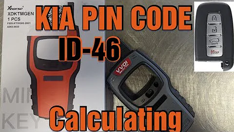 Kia Pin Code(xhorse vvdi mini key tool)
