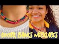 DIY Kiara from OUTER BANKS INSPIRED NECKLACE || HAIR WRAP STYLE NECKLACE