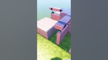 Minecraft Picnic Table🧺 #shorts