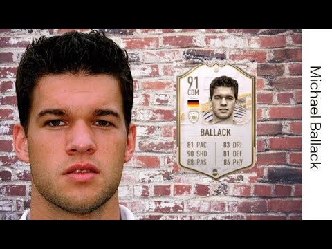 Insane Box To Box Midfielder Prime Icon 91 Rated Michael Ballack Review Fifa 21 Ultimate Team Youtube