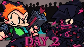 [CANCELED] Pico vs Evil BF Day 2 | FNF Corruption My Version | Creperd1230