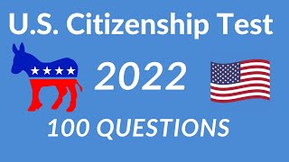US Citizenship Test 2022 - 100 Questions Version Single Answer - Biden & Harris screenshot 3