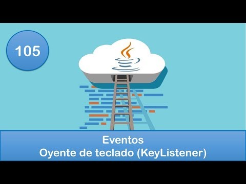 105. Programación en Java || Gráficas || Eventos - Oyente de teclado (KeyListener)