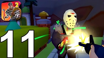 Robbery Madness 2 - Gameplay Walkthrough Part 11 - House Zombie HARD (iOS,Android)