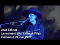 Capture de la vidéo Jean Leloup - Lancement De L'étrange Pays @ L'arsenal (Montréal), 2019-05-22