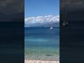 Typical day in Corfu on Avlaki Beach