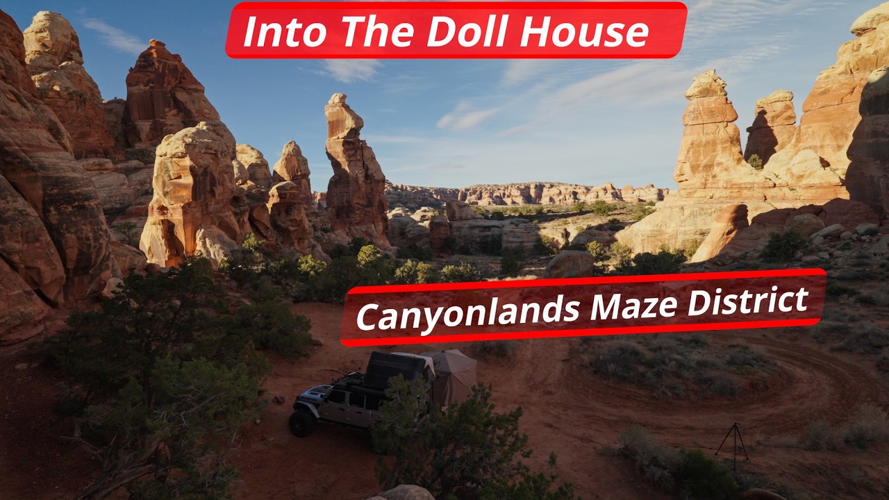 Into The Doll House - Overlanding Canyonlands Maze District