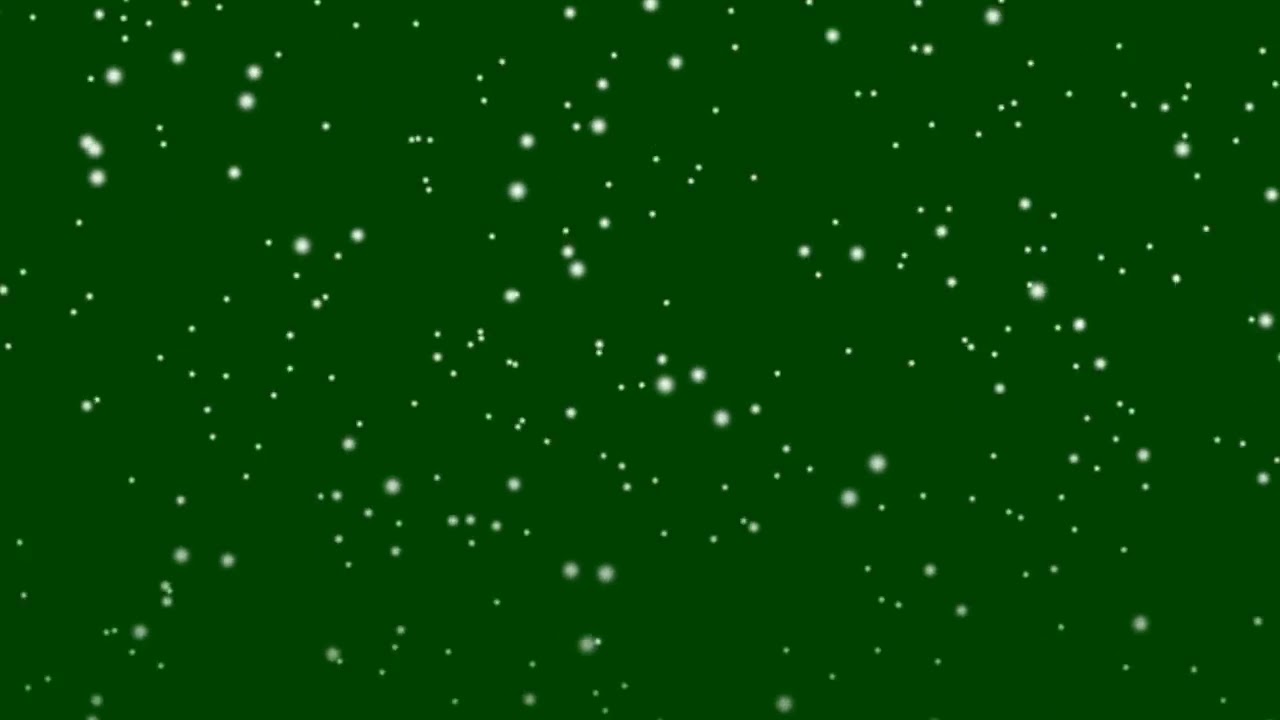 Green Screen Snow Falling Effect / Chroma Key Snow Effect YouTube