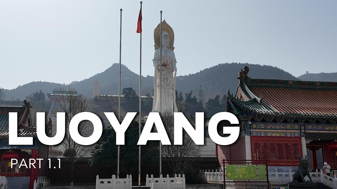 洛阳 LUOYANG ЛОЯН | PART 1.1 |  ДЕРЕВНЯ ХОББИТОВ И ХРАМ ЛИНШАН  