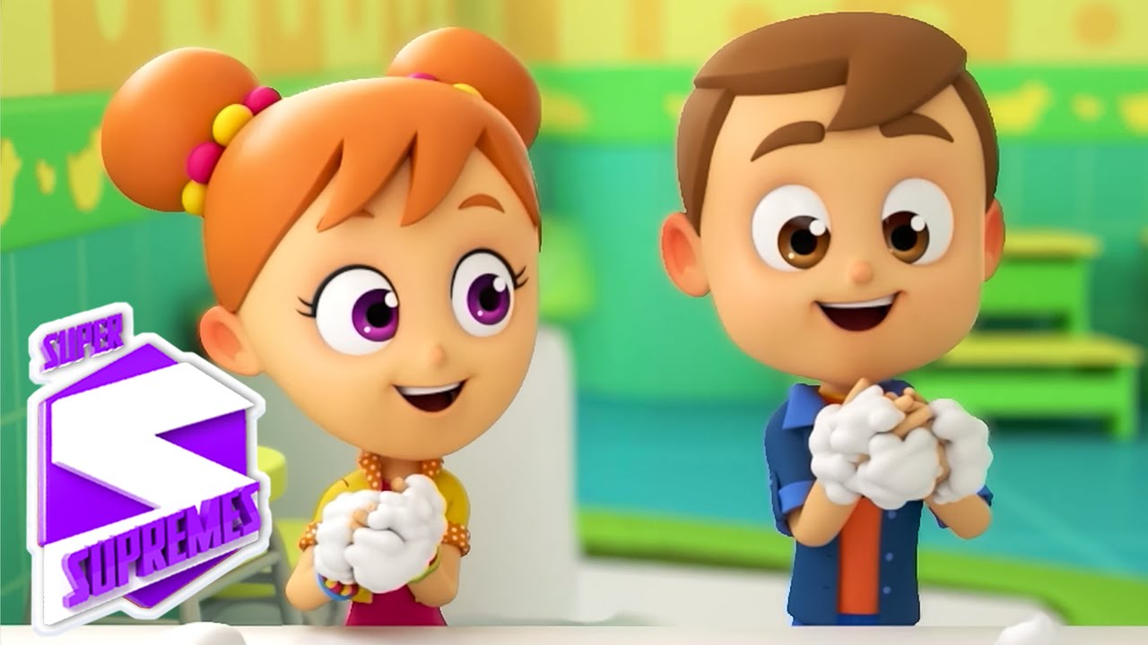 Wasche deine Hände! 🎵 | Gesunde Gewohnheiten für Kinder | Lustige Animation