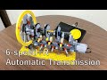 LEGO 6-speed+R Automatic Transmission Using Planetary Gear