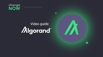 How To Buy Algorand (ALGO) on ChangeNOW.io - Quick and Easy Swaps with 200+ Cryptos [GUIDE]