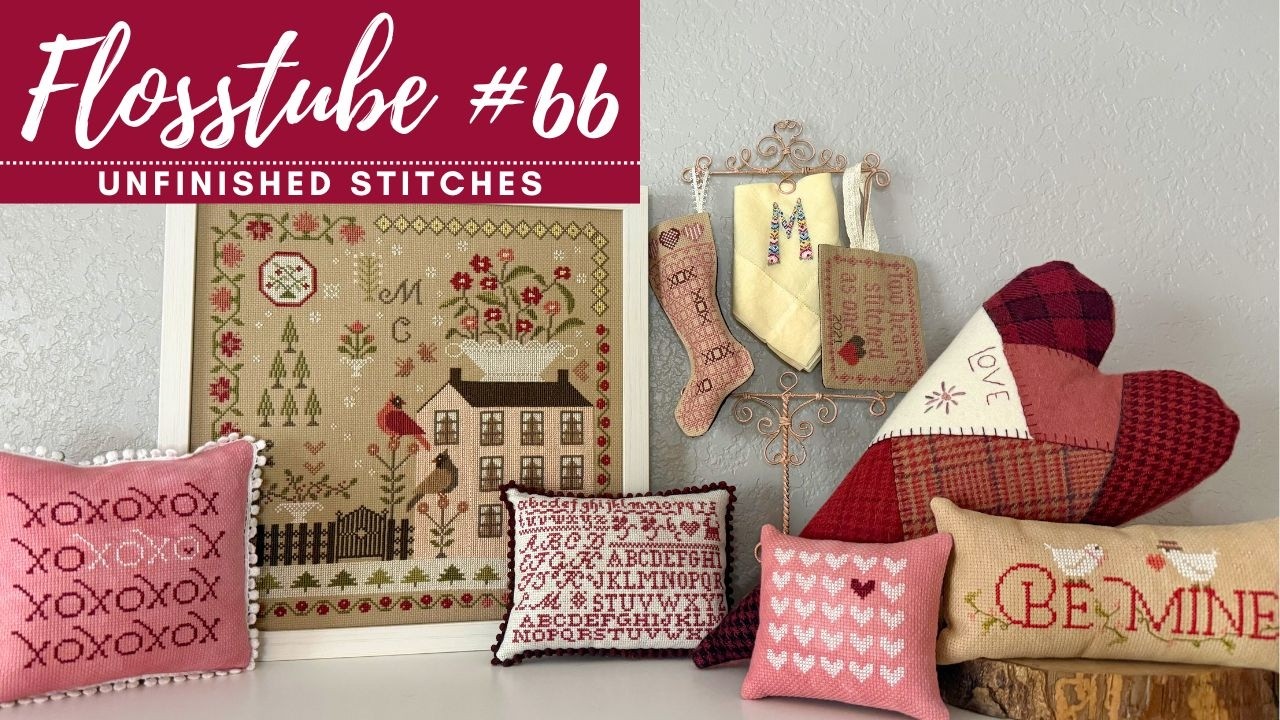 Flosstube #66: Cross stitch and crafty updates for the end of February!