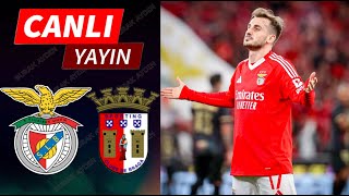 Benfica - Braga Maçı Canlı İzle Portekiz Ligi 04.01.2025 Efootball Türkçe