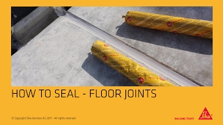 Application sealing floor joints