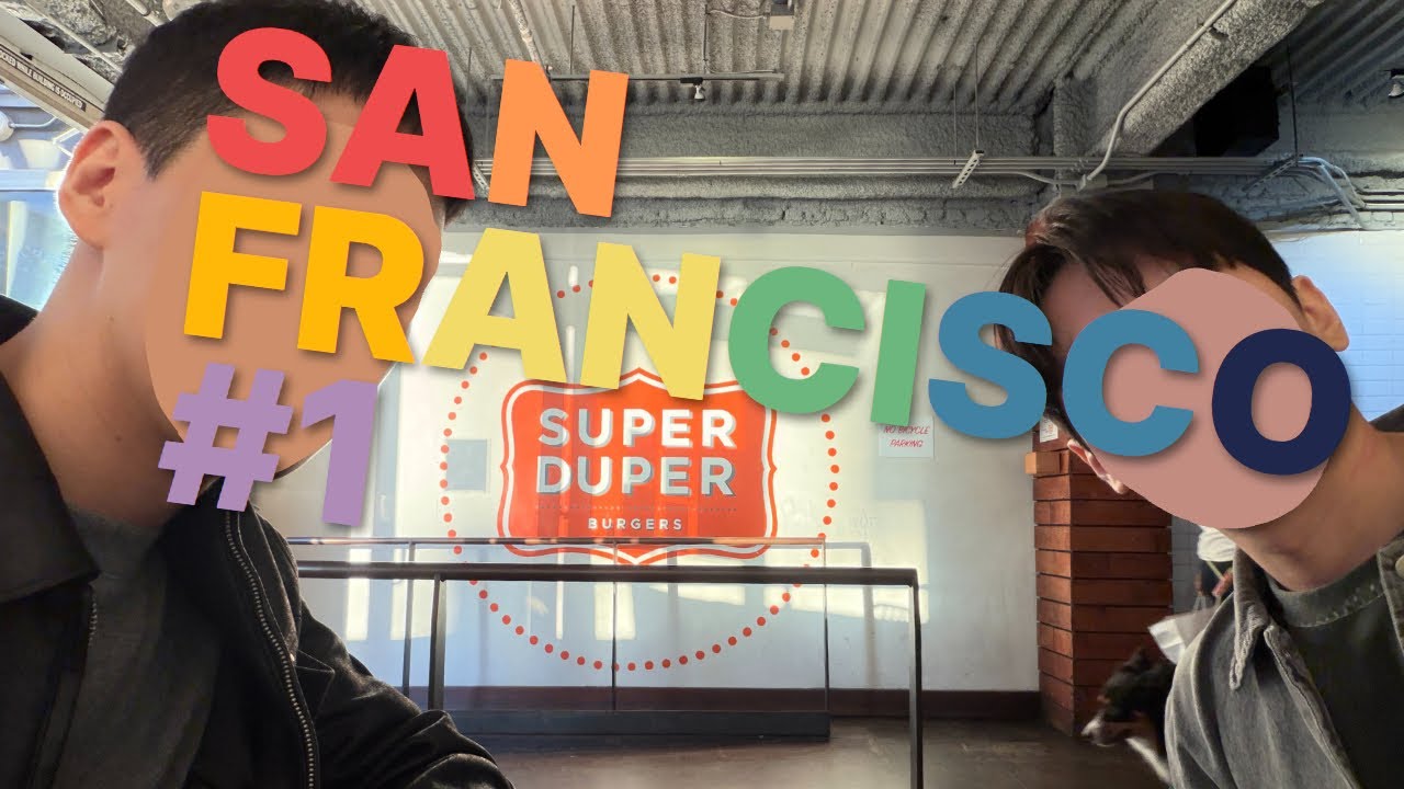 San Francisco VLOG #1 / Korean gay couple vlog, Un&Yul / 한국 게이커플 브이로그 운&율 [Eng Sub]