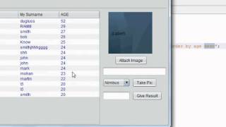 Java prog#106  How to sort the records in ascending or descending order from sql in java netbeans