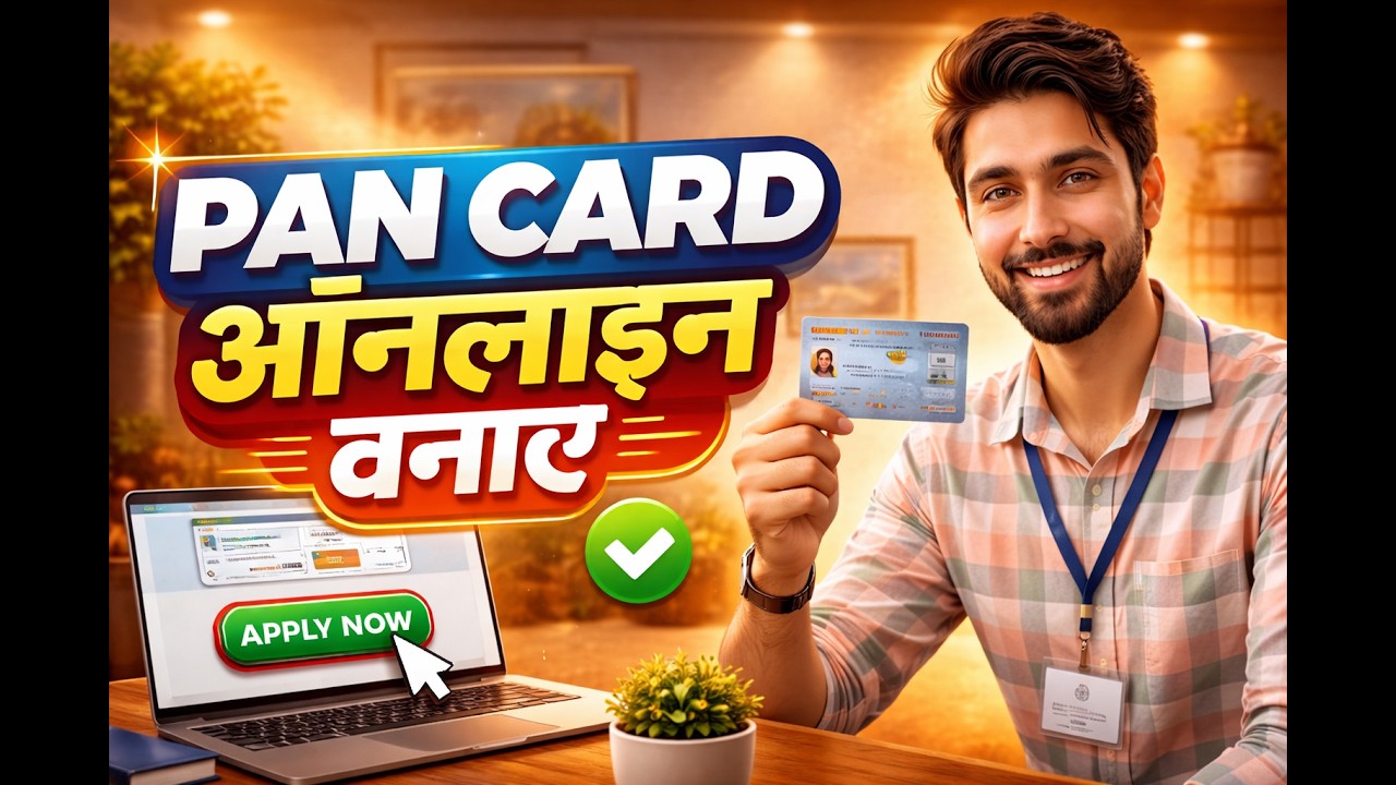 New Pan Card Apply Online | Pan Card Kaise Banaye | How to Apply Pan ...
