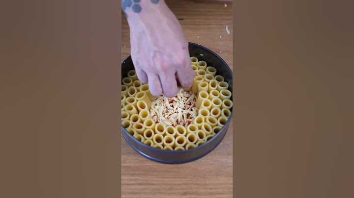 Rigatoni pie 🥧 #shorts