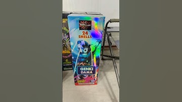 Genki dama firework shells #fireworks #pyro