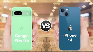 Google Pixel 8a vs iPhone 14 || Full comparison || Which is better ?
