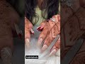 #nails #nailart #bridalnailart #flowernailartdesigns #nailartbybhavika