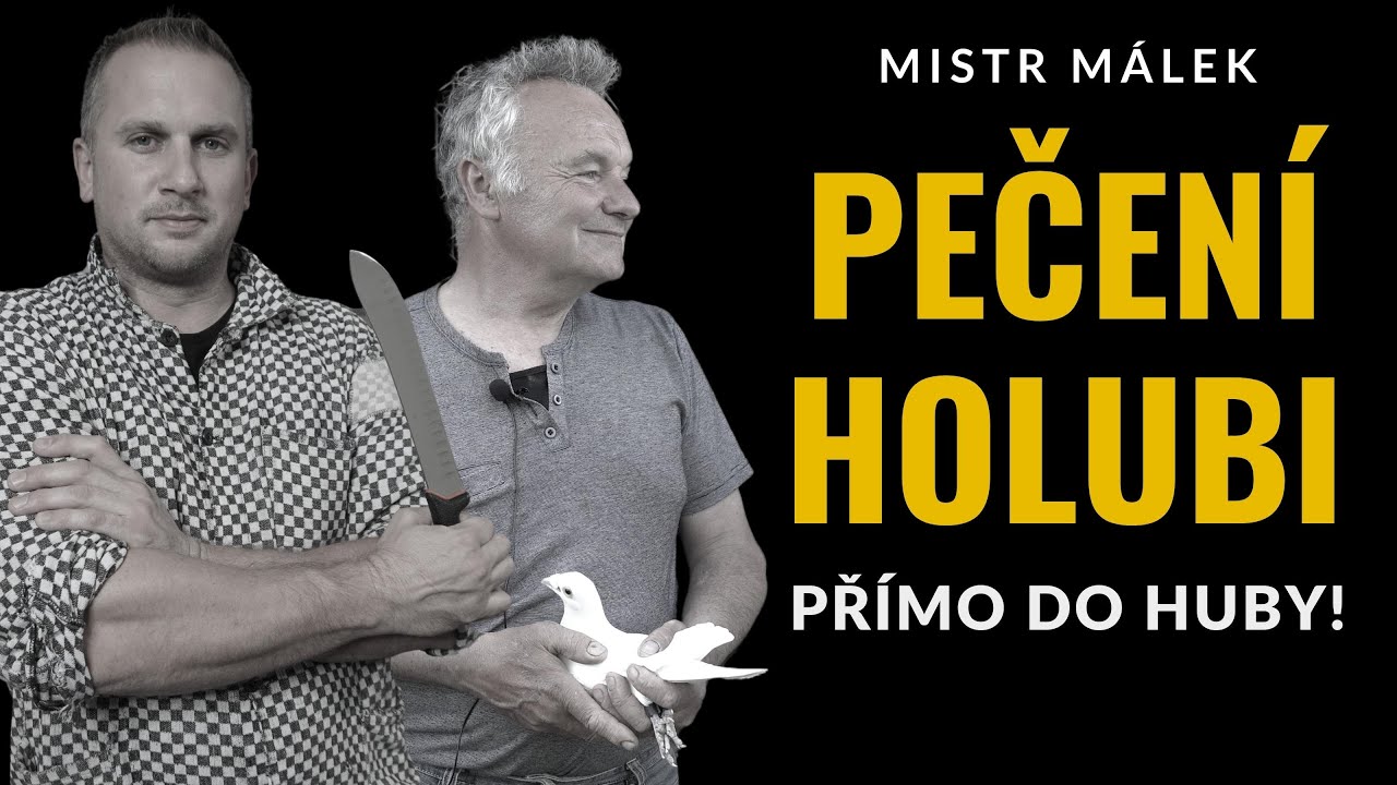 PEČENÍ HOLUBI PŘÍMO DO H**Y! | Nadívaná holoubata | Pečení holubi | Mistr Málek