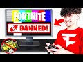 FaZe Jarvis Reacts to Being BANNED on Fortnite