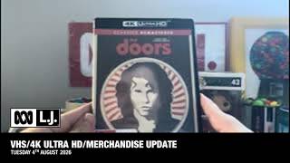 VHS/4K Ultra HD/Merchandise-Update β Dienstag, 4. August 2026