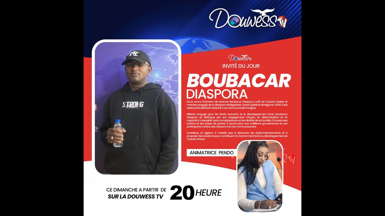 EMISSION ECO LOCALE INVITE DU JOUR BOUBACAR DIASPORA