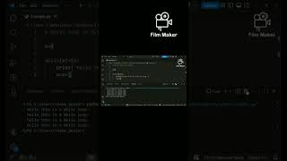 # While Loop In Python 🐍🐍