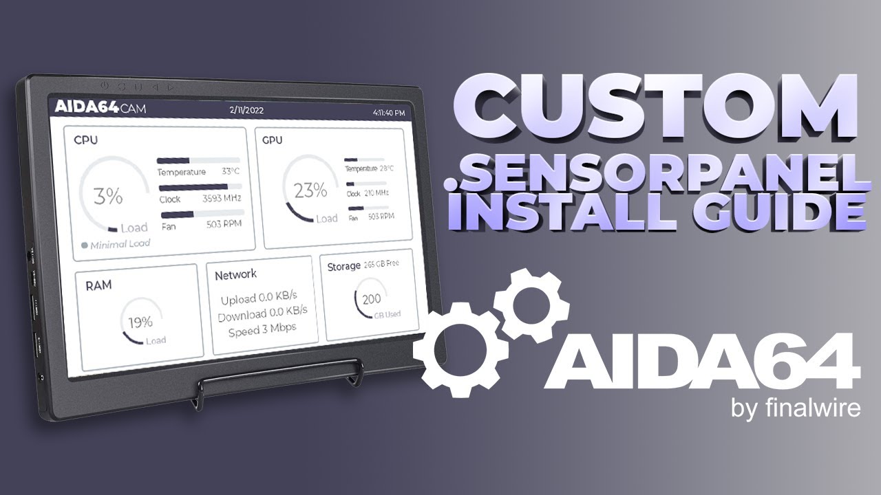 AIDA64: Sensor Panel Skin Install Guide 2022 UPDATE - YouTube AIDA64: Sensor Panel Skin Install Guide 2022 UPDATE - YouTube