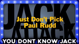 Playing You Don't Know Jack: PAUL RUDD with My Viewers 🎉 Jackbox Party Pack 1 Game Night