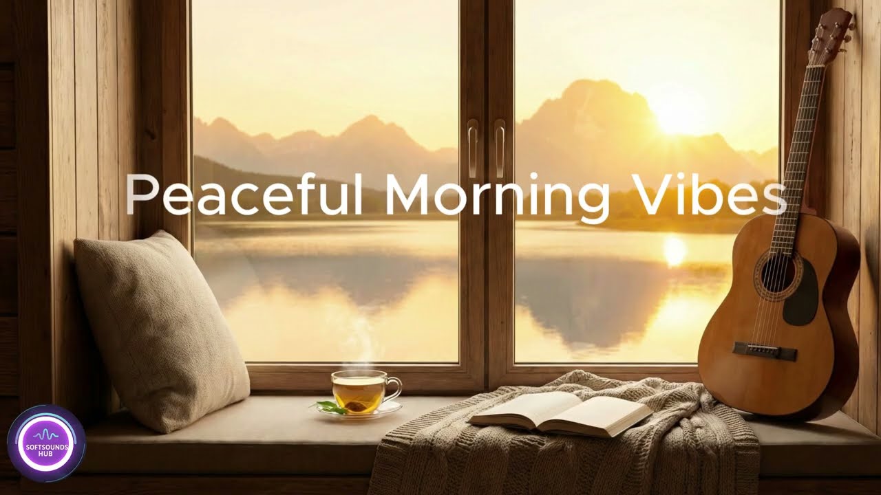 Peaceful Morning Vibes - Calming Guitar Instrumental for Stress Relief, Meditation & Relaxation