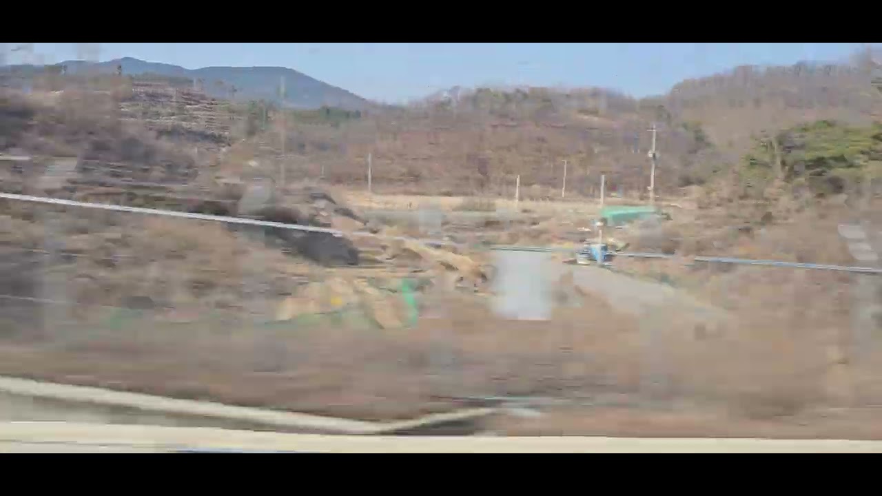 KTX이음 705열차 안동 경주 260km 고속주행