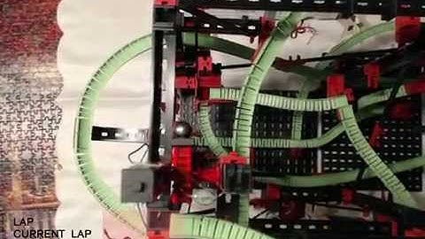 Arduino / Processing -based marble run timer with video overlay