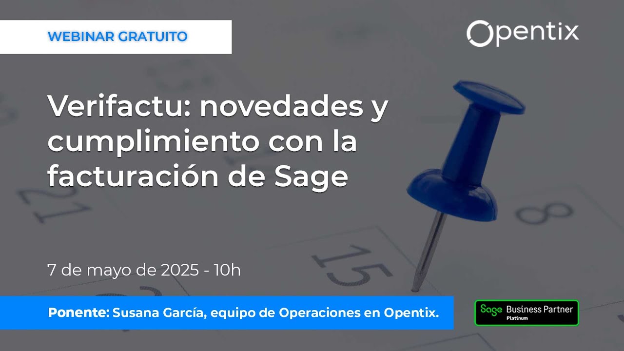 Verifactu: novedades y cumplimiento con la facturación de Sage