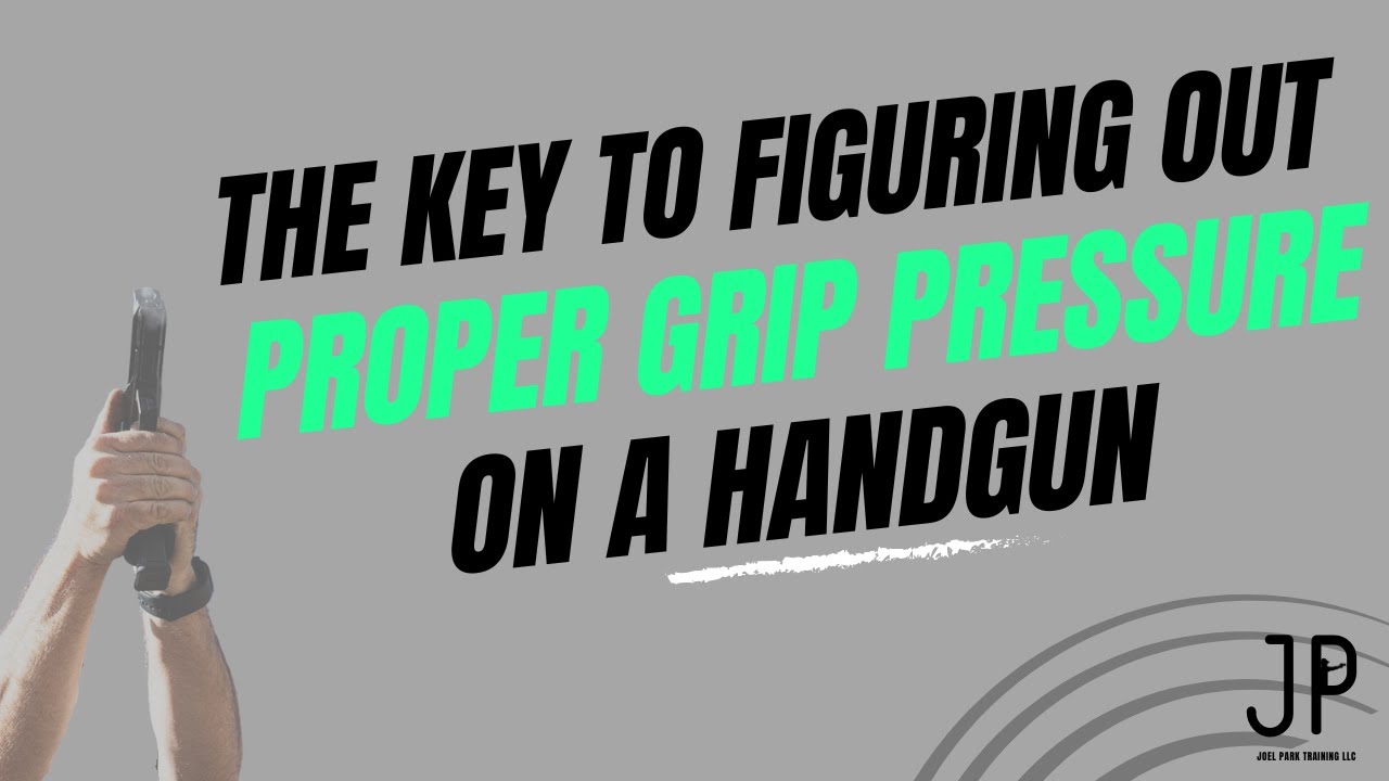 Пытаюсь определить правильное усилие на хвате пистолета.