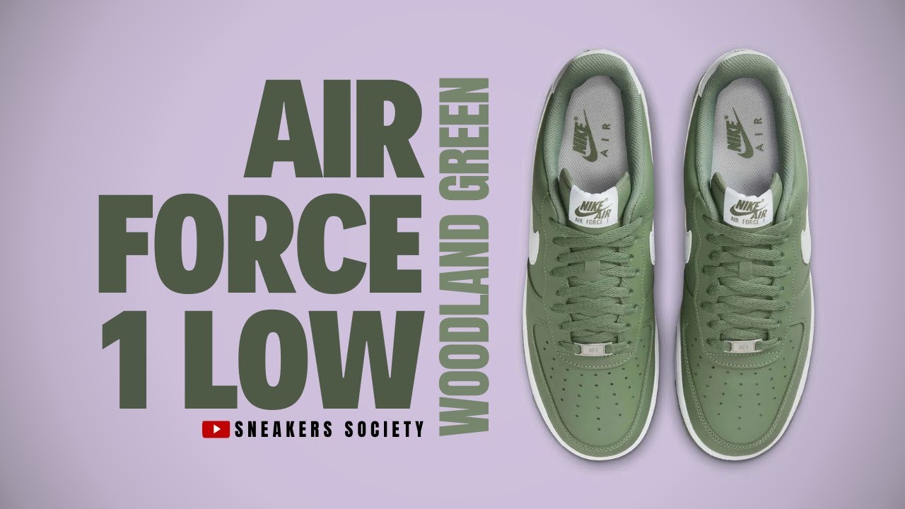 WOODLAND GREEN 2025 Nike Air Force 1 Low | DETAILED LOOK + PRICE