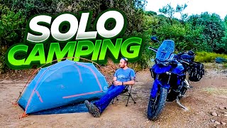 5 Tips For Solo Motorcycle Camping