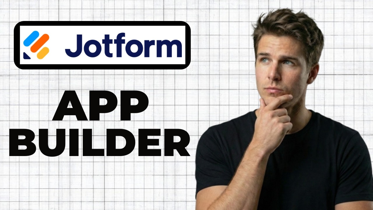 How To Use Jotform App Builder (Working 2026) - YouTube