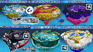 UPDATE WORLD SPRYZEN HELIOS BLAZEBRINGER SOUL BALKESH BEYBLADE BURST APP