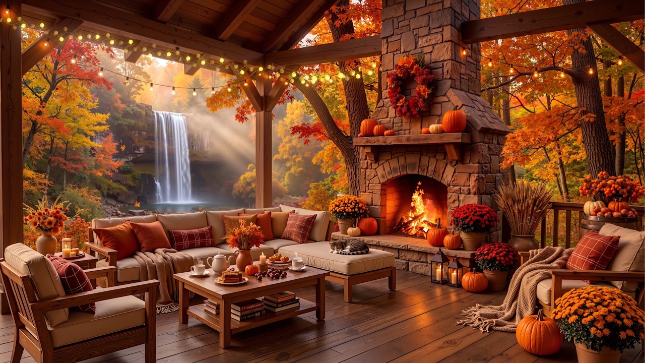 Watch Where the Waterfall Meets Autumn Glow 🔥 Soft Jazz Music with Cozy Firelight for Reading & Unwind on YouTube Watch Where the Waterfall Meets Autumn Glow 🔥 Soft Jazz Music with Cozy Firelight for Reading & Unwind on YouTube