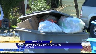If you live in Redding, don't toss your food waste into the trash bin!