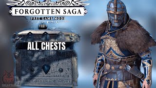 Forgotten Saga all 3 Chests locations and solutions