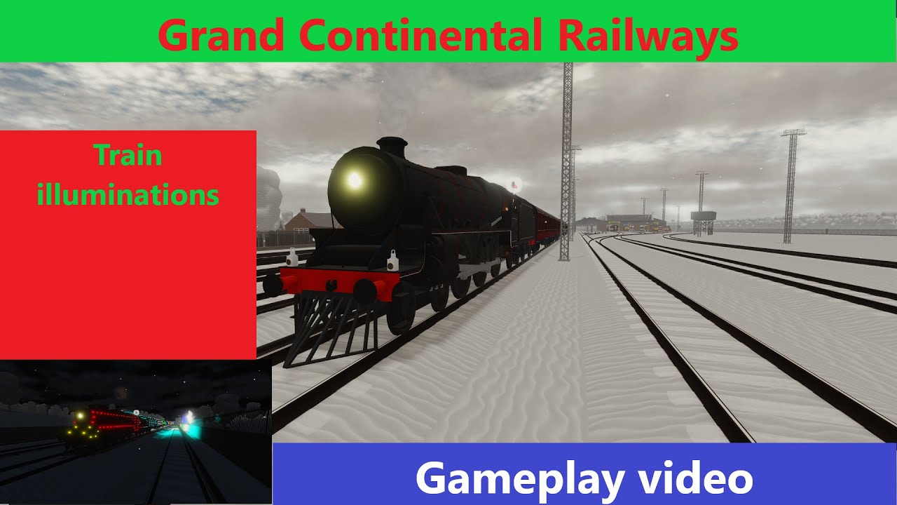 (Roblox) Grand Continental Railways Train Illuminations Special - YouTube
