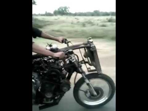 Maruti 800 engine on Bike Tornado 800